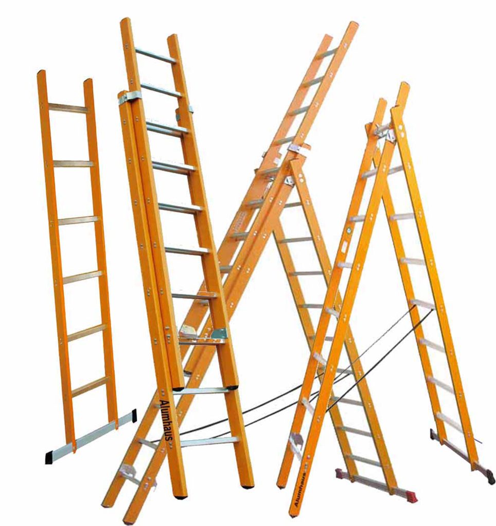 GFK Leiter, Kunststoffleiter, Stromerleiter